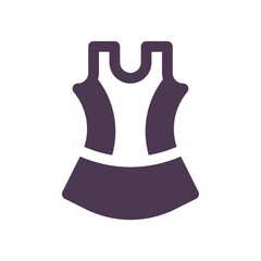 Attire for female tennis player