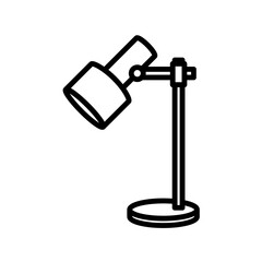 stand lamp icon vector illustration design