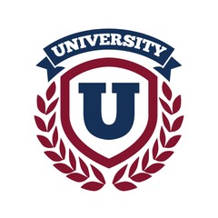University logo element