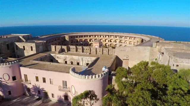 il carcere dell'isola di Santo Stefano a Ventotene, Italia