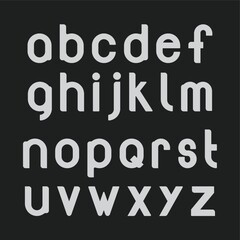 set of alphabet icons