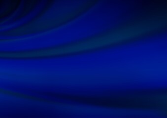 Fototapeta premium Dark BLUE vector glossy bokeh pattern. Creative illustration in halftone style with gradient. Brand new style for your business design.