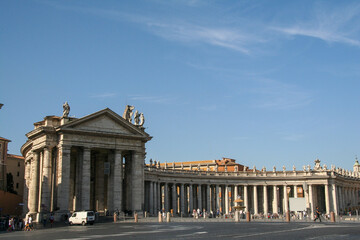 Obraz premium Platz vor dem Petersdom