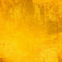 Yellow grunge wall for texture background