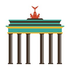 the brandenburg gate © captainvector