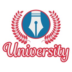university logo element