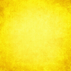 Yellow grunge wall for texture background