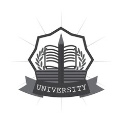 university logo element