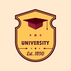 university logo element
