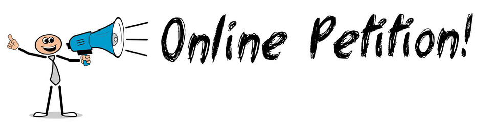 Obraz premium Online Petition! 