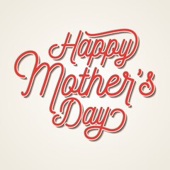 happy mothers day design