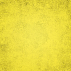 Yellow grunge wall for texture background