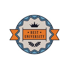 university logo element