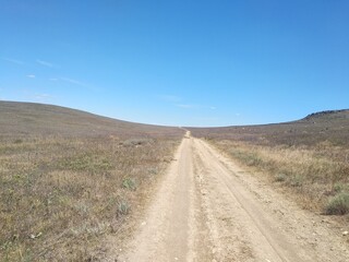road in the mountains