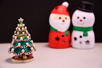 ツリー・サンタ・ゆきだるま