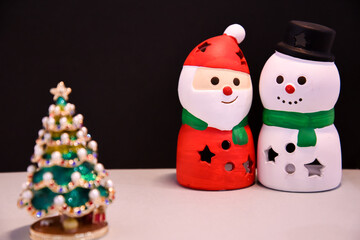 サンタ・雪だるま・ツリー