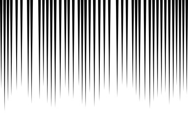 日本の漫画の効果線　上から下　抜き有り