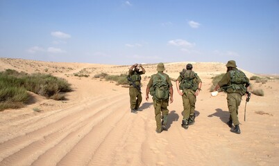 Israeli Army military exercise