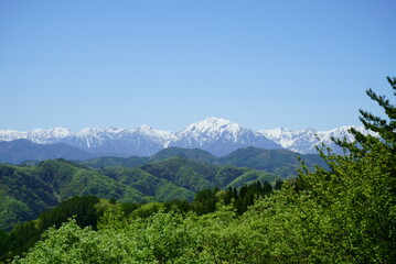 View the Northern Alps of Japan