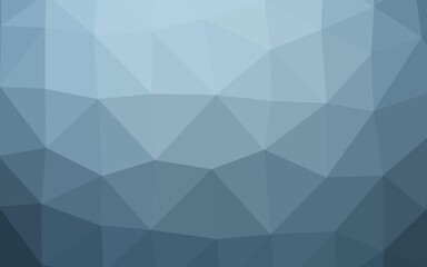 Light BLUE vector polygon abstract layout. A vague abstract illustration with gradient. Polygonal design for your web site.