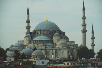 Fototapeta na wymiar Blue Mosque , Istanbul 