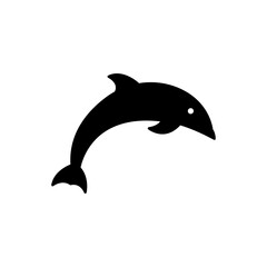 Dolphin icon. Design template vector