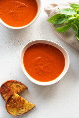 Tomato basil soup