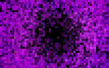 Dark Purple vector cover in polygonal style. Beautiful illustration with rectangles and squares. Pattern can be used for websites.