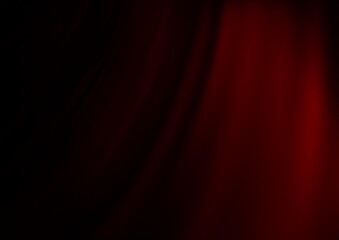 Dark Red vector background with curved circles. A vague circumflex abstract illustration with gradient. The best blurred design for your business.