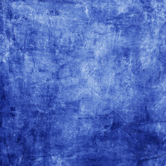 Grunge blue background with space for text