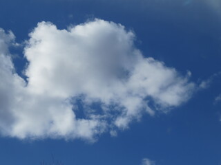 blue sky with clouds