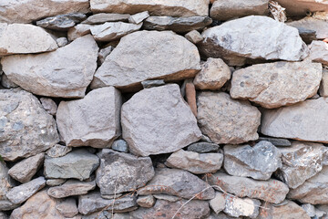 Smooth And Cracked Rock Texture