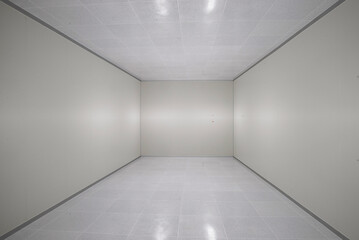 Simple clear space white empty room