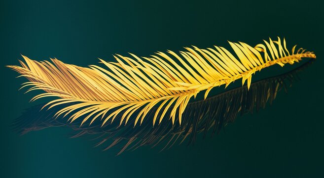 palm leaf cicas as background texture