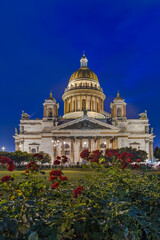 Fototapeta na wymiar Saint Isaac's Cathedral - St. Petersburg Russia