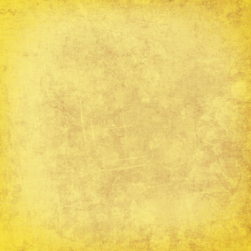 Abstract Yellow Grunge Texture