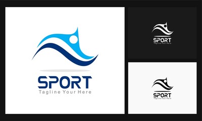 sport concept design logo