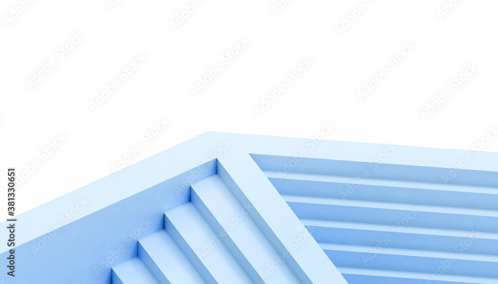 Poster abstract geometric background blue creative and ideas paper graphics on isolated and white backgroun