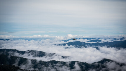 Obraz premium view of the clouds