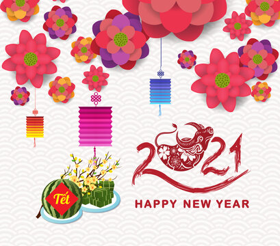 pics Happy Chinese New Year 2021 In Vietnamese adobe stock