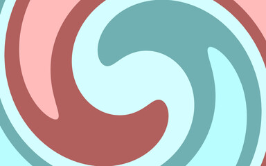 Funnel abstract pattern. Swirl, spiral, multi-colored pattern as a background.