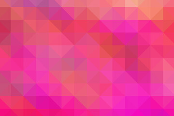 Obraz premium Triangular pixelation. Multi-colored pixel background. The texture consisting of multi-colored triangles.