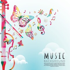 music background design