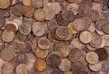Old, corroded Russian coins are going out of circulation