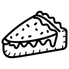 Cake Slice Vector 