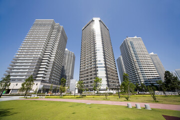 Obraz premium みなとみらい地区