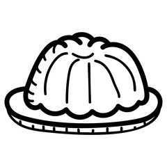 Jelly Vector Drawing 