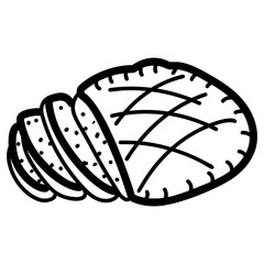 Apple Pie Vector 