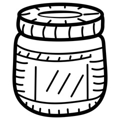 Peanut Jar Drawing 