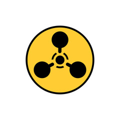 Wmd Nerve Agent Chemical Warfare vector icon
